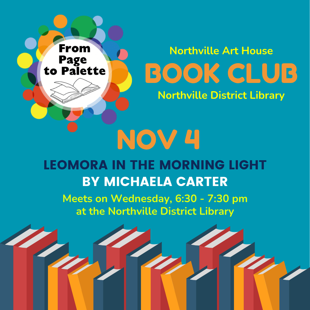 From Page to Palette Book Culb November 4 